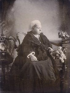 Última fotografia tirada da Rainha Vitória em Balmoral de English Photographer