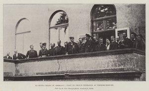 Li-Hung-Chang na Alemanha, visita ao Príncipe Bismarck em Friedrichsruhe de English Photographer