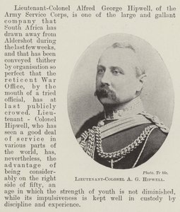 Tenente-Coronel AG Hipwell de English Photographer