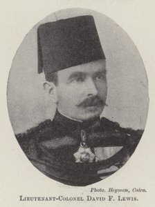 Tenente-Coronel David F Lewis de English Photographer