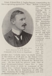 Tenente-Coronel EJE Swayne, Comandante das Forças na Somalilândia de English Photographer