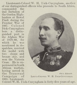 Tenente-Coronel WH Dick-Cunyngham de English Photographer