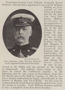 Tenente-General Lord William Seymour, recentemente nomeado Tenente da Torre