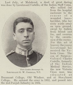 Tenente GW Costello, VC de English Photographer