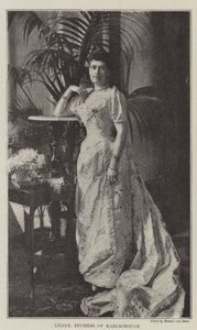 Lilian, duquesa de Marlborough de English Photographer