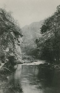 Leões Face Rock, Dovedale de English Photographer