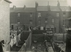 Londres, costas de casas de English Photographer