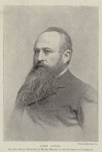 Lord Acton, o novo professor de História Moderna na Universidade de Cambridge de English Photographer