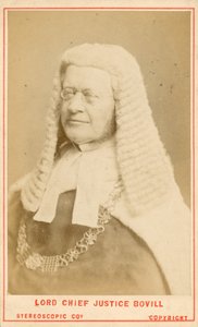 Lord Bovill, presidente da justiça de English Photographer