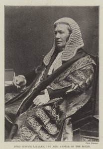Lord Justice Lindley, o novo mestre dos Rolls de English Photographer