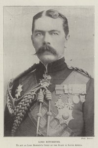 Lord Kitchener, para atuar como Lord Robertss Chefe do Staff na África do Sul de English Photographer