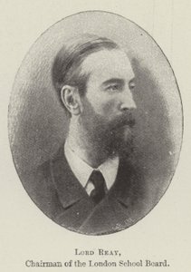Lord Reay, Presidente do Conselho Escolar de Londres de English Photographer