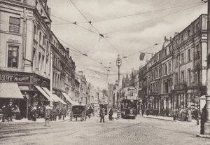 Lord Street, Liverpool (foto a p/b) de English Photographer