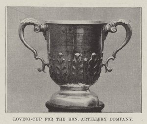 Taça de Amor para a Honorável Empresa de Artilharia de English Photographer