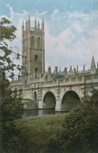 Magdalen College and Bridge de English Photographer