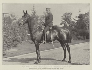 Major-General Sir Redvers Buller, GCB, VC, em seu carregador favorito, jogador de English Photographer