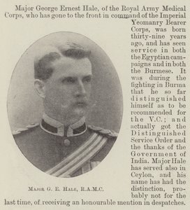 Major GE Hale, RAMC de English Photographer