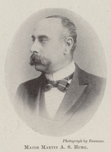 Major Martin AS Hume de English Photographer