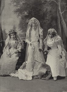 Noiva malaia e damas de honra de English Photographer
