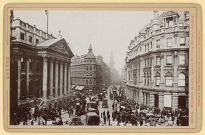 Mansion House, Queen Victoria Street, Aves de capoeira, Londres de English Photographer
