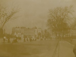 Arco de mármore, Hyde Park, Londres de English Photographer