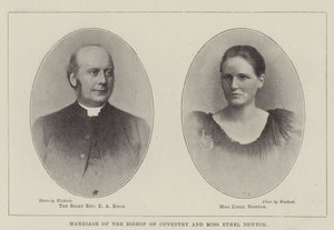 Casamento do Bispo de Coventry e Miss Ethel Newton de English Photographer