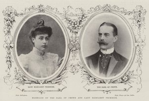 Casamento do Conde de Crewe e Lady Margaret Primrose de English Photographer