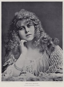 May Marton, atriz burlesca inglesa