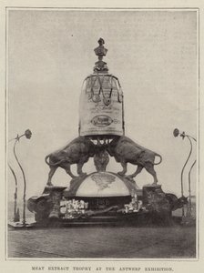 Troféu de extrato de carne na exposição de Antuérpia de English Photographer