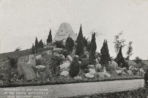 Memorial à 29ª Divisão no Campo de Batalha de Somme, perto de Beaumont Hamel de English Photographer