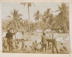 Homens que serviram para os britânicos durante a Campanha da África Oriental de English Photographer