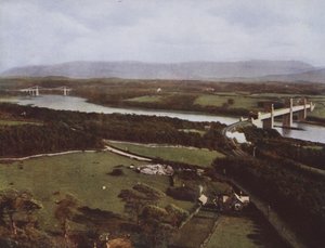 Estreito de Menai da Coluna de Anglesey de English Photographer
