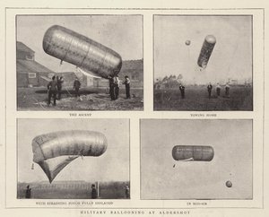 Balonismo Militar em Aldershot de English Photographer