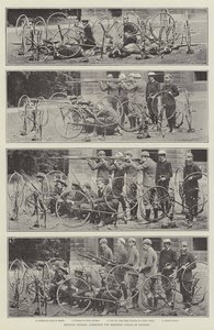 Ciclismo Militar, Formação para Resistir ao Ataque de Cavalaria