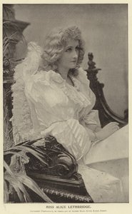 Miss Alice Lethbridge de English Photographer