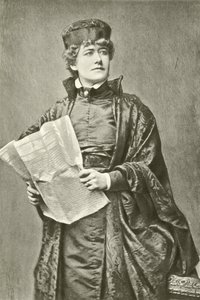 Miss Ellen Terry como Portia (gravura) de English Photographer