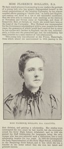 Miss Florence Holland, BA, Calcutá de English Photographer