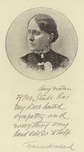 Senhorita Frances E Willard de English Photographer