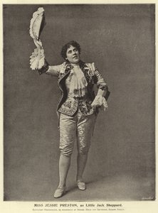 Miss Jessie Preston, como Little Jack Sheppard