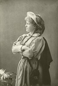 Miss Lily Langtry como Rosalind (gravura) de English Photographer