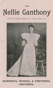 Senhorita Nellie Ganthony do Teatro Criterion de English Photographer