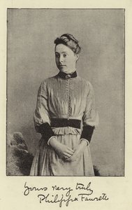 Miss Philippa Fawcett de English Photographer