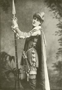 Senhorita Violet Vanbrugh como Rosalind (gravura) de English Photographer