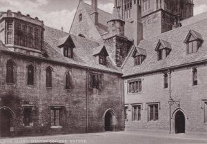 Faculdade Mob Merton Quadrangle, Oxford de English Photographer