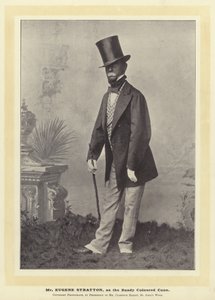 Sr. Eugene Stratton, como o Dandy Colored Coon