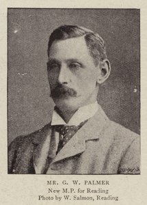 Sr. GW Palmer de English Photographer