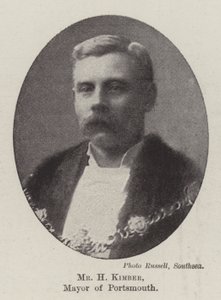 Sr. H Kimber, prefeito de Portsmouth de English Photographer