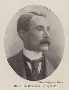 Sr. JH Campbell, QC, MP de English Photographer