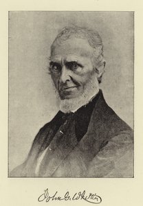 Sr. John G Whittier, o Quaker Poeta da América de English Photographer