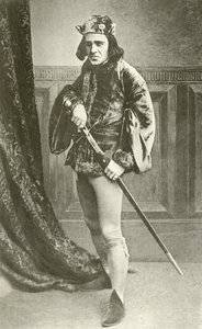 Sr. Richard Mansfield como Richard III (gravura) de English Photographer